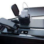 Porodo DriveStation 200W Car Power Inverter with Real-Time Voltage Display
