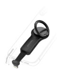 Porodo Dual Lightning Adapter with Finger Grip 2A