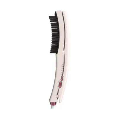 Porodo Dual-Mode Hair Straightening Brush with Detachable Comb