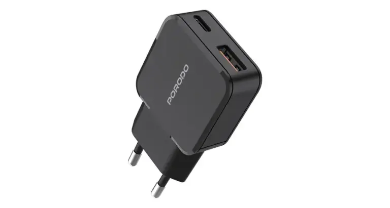 Porodo Dual-Port Mini Wall Charger PD 20W