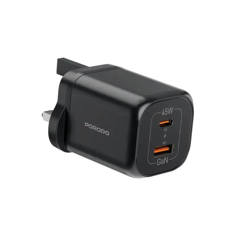 Porodo Dual-Port Quick Charger