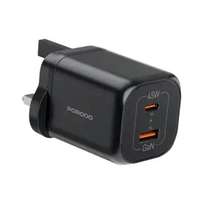 Porodo Dual-Port Quick Charger