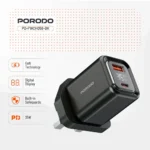 Porodo Dual-Port | Digital Display Quick Charger