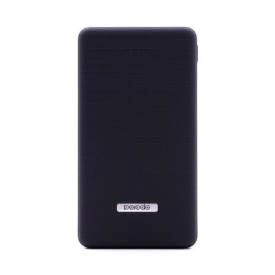 Porodo Dual USB Power Bank 10000mAh with Rubberised Surface