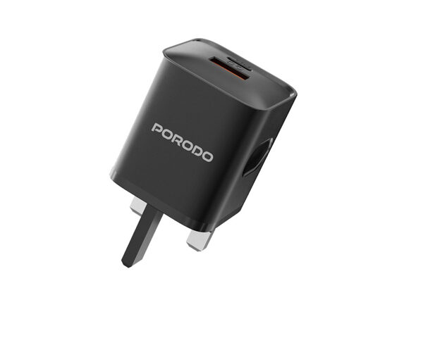Porodo Dual port Wall Charger UK