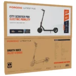 Porodo Electric Scooter 6.6AH with Helmet