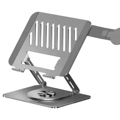 Porodo Foldable 360° Dual-Use Laptop Stand with MagSafe Phone Holder