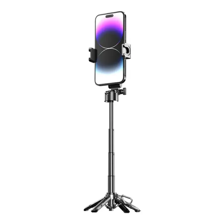 Porodo Foldable Selfie Stick with Extendable Tripod