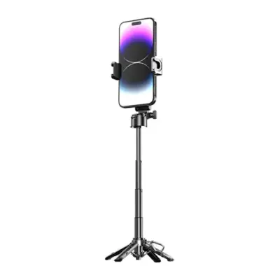 Porodo Foldable Selfie Stick with Extendable Tripod