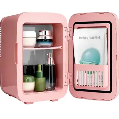 Gadget Pulse Kenya 60 Porodo Frostlite Cooling Mini Makeup Fridge with LED Mirror