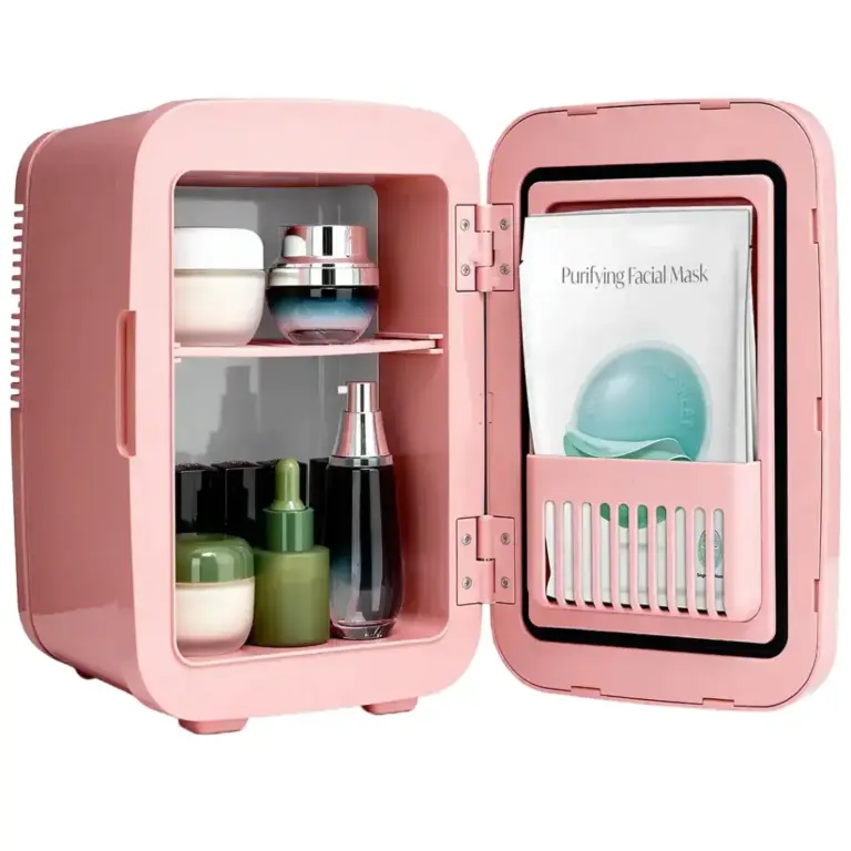 Porodo Frostlite Cooling Mini Makeup Fridge with LED Mirror