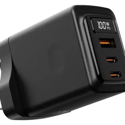 Porodo GaN 100W Multi-Port Wall Charger