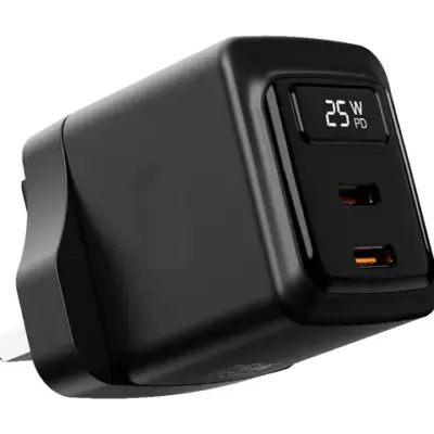 Gadget Pulse Kenya 3 Porodo GaN 25W Dual USB-C Wall Charger