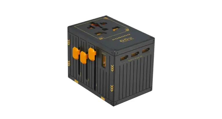Porodo GaN 5-Port Travel Block Universal Charger