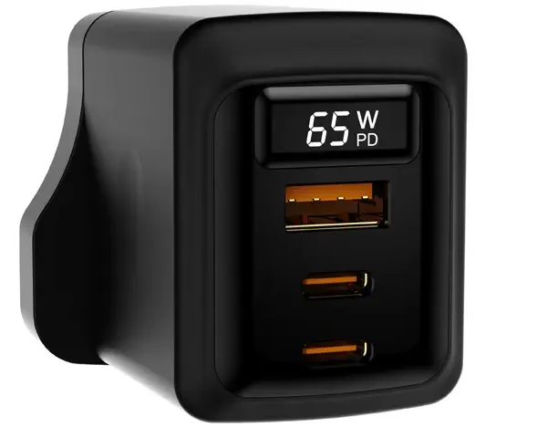 Porodo GaN 65W Multi-Port Wall Charger