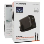 Porodo GaN 65W Multi-Port Wall Charger