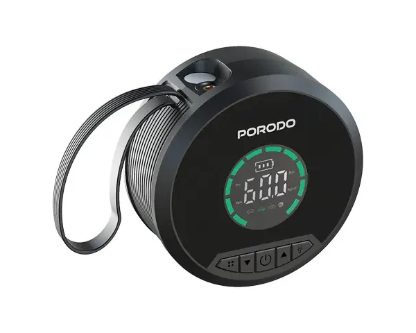 Porodo Gagefit Power Bank & Jump Starter with Tire Inflator & Lightning Lamp