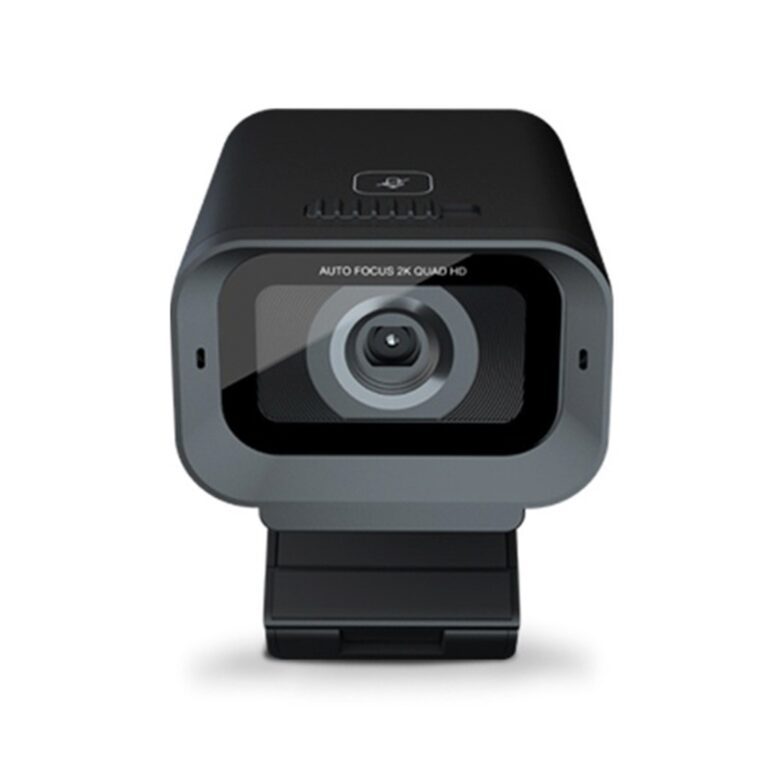 Porodo Gaming 2K 30fps Auto Focus Webcam with in-built Mic and Tripod