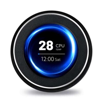 Porodo Gaming 2.1" Dia Mini Smart Information Screen with 3M