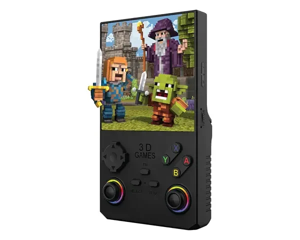 Porodo Gaming 4" Square Display Retro Handheld Game Console