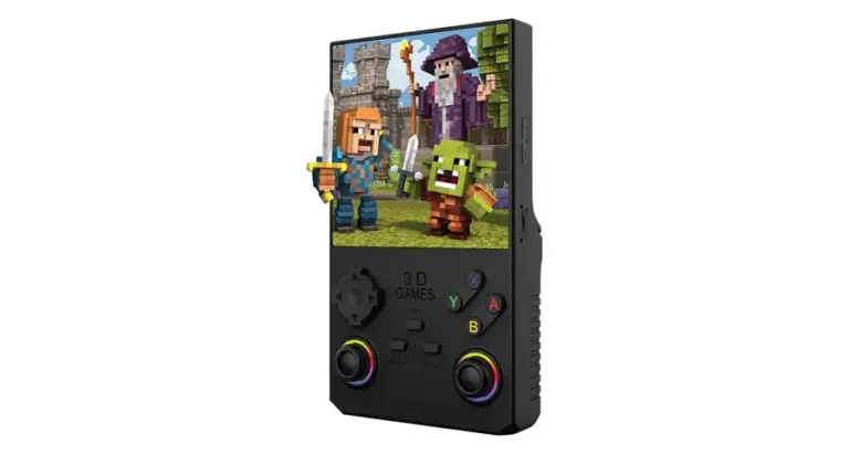 Porodo Gaming 4" Square Display Retro Handheld Game Console