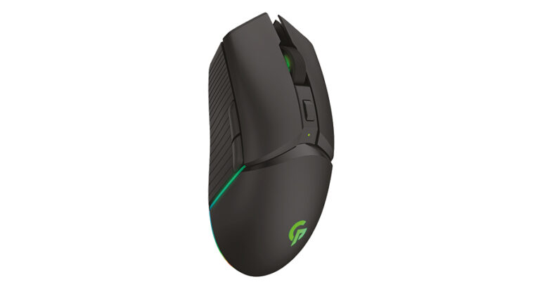 Porodo Gaming 7D Wireless RGB Mouse 10000 DPI with Built-In Rechargeable Battery 600mAh