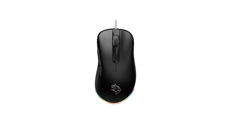 Porodo Gaming BlackHawk 8D Wired Gaming Mouse PWM3389 Sensor with TTC Switch