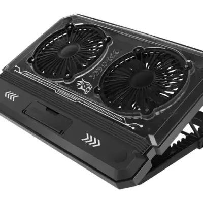 Porodo Gaming Crystal Shell Laptop Cooling Pad