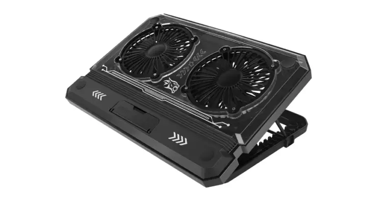 Porodo Gaming Crystal Shell Laptop Cooling Pad