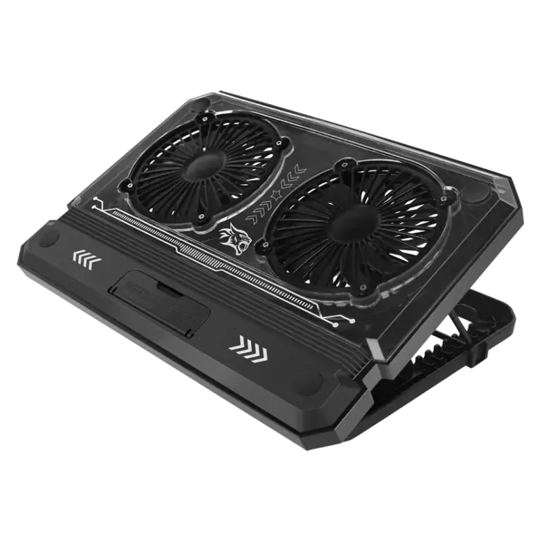 Porodo Gaming Crystal Shell Laptop Cooling Pad