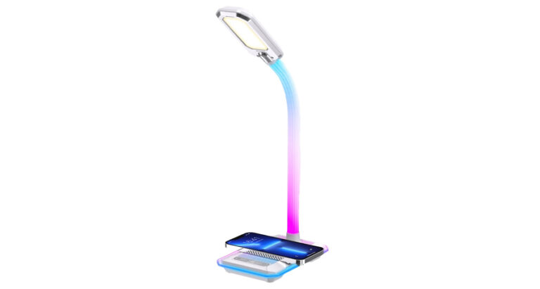 Porodo Gaming E-Sports Desk Lamp with Charging Base