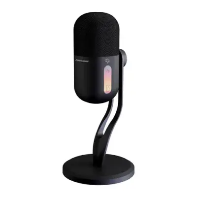Porodo Gaming Elyx RGB Condenser Microphone with Noise Surppress Button