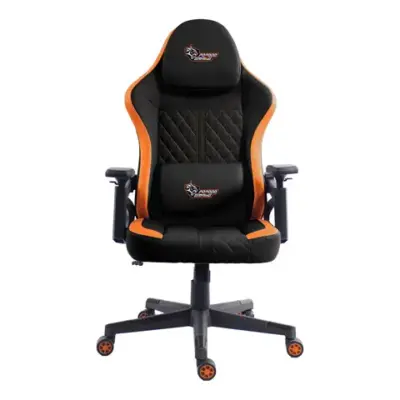 Porodo Gaming Ergonomic Gaming Chair - Black/Orange