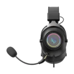 Porodo Gaming Infinity Mirror RGB Gaming Headset with Detachable Omnidirectional Mic