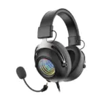 Porodo Gaming Infinity Mirror RGB Gaming Headset with Detachable Omnidirectional Mic