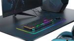 Porodo Gaming Mechanical Gaming Keyboard Ultra With Rainbow Lighting And Aluminum Panel