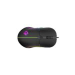 Porodo Gaming Mouse 7D Wired, 6 Breathing RGB, Rubberized Surface