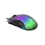 Porodo Gaming Mouse RGB 8D Crystal Shell 12800 DPI