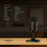 Porodo Gaming Omni-Directional USB Microphone