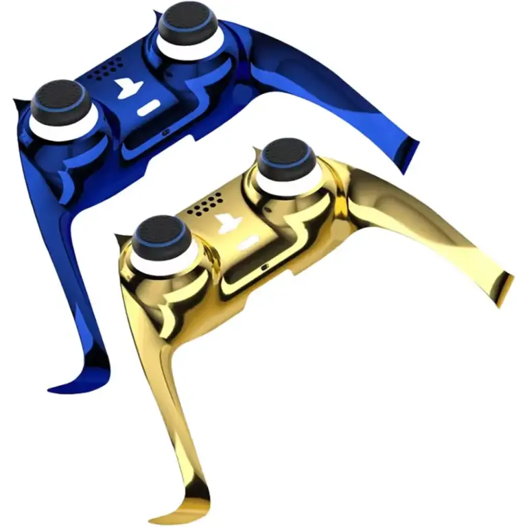 Porodo Gaming PS5 Controller Decorative Panel combo - Blue + Gold