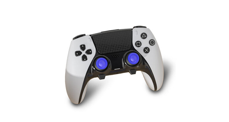 Porodo Gaming PS5 Edge Controller 8 in 1 Thumb Stick Caps + Back Buttons Combo