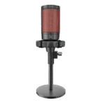 Porodo Gaming Professional RGB Condenser Microphone with Extension Stand