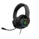 Porodo Gaming RGB Headphone with Detachable Microphone