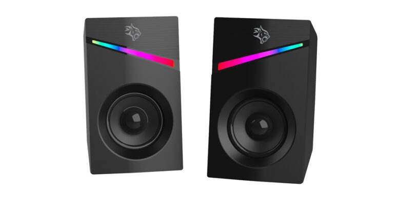Porodo Gaming Stereo Speakers Volume Knob Control