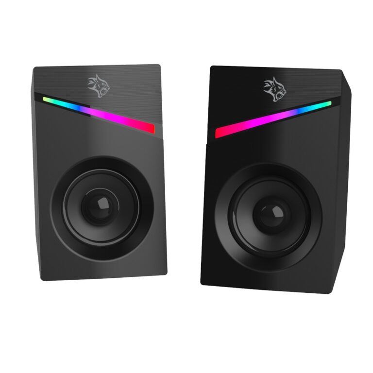 Porodo Gaming Stereo Speakers Volume Knob Control