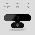 Porodo Gaming Webcam (High Definition)1080P