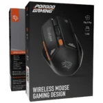 Porodo Gaming Wireless Mouse Gaming Design DPI 1600