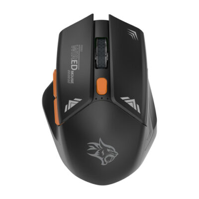 Porodo Gaming Wireless Mouse Gaming Design DPI 1600