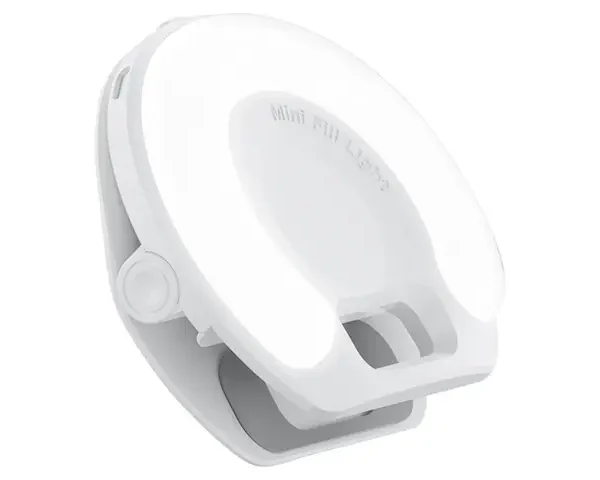 Porodo Glowring Portable Fill Light Clip-On Design