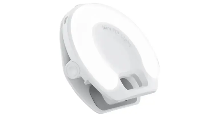 Porodo Glowring Portable Fill Light Clip-On Design